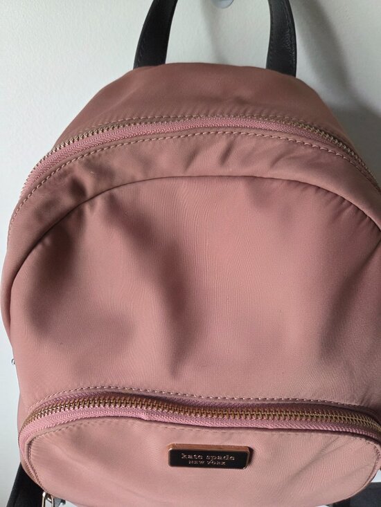 EUC KATE SPADE TAUPE BACKPACK MEDIUM main image 9